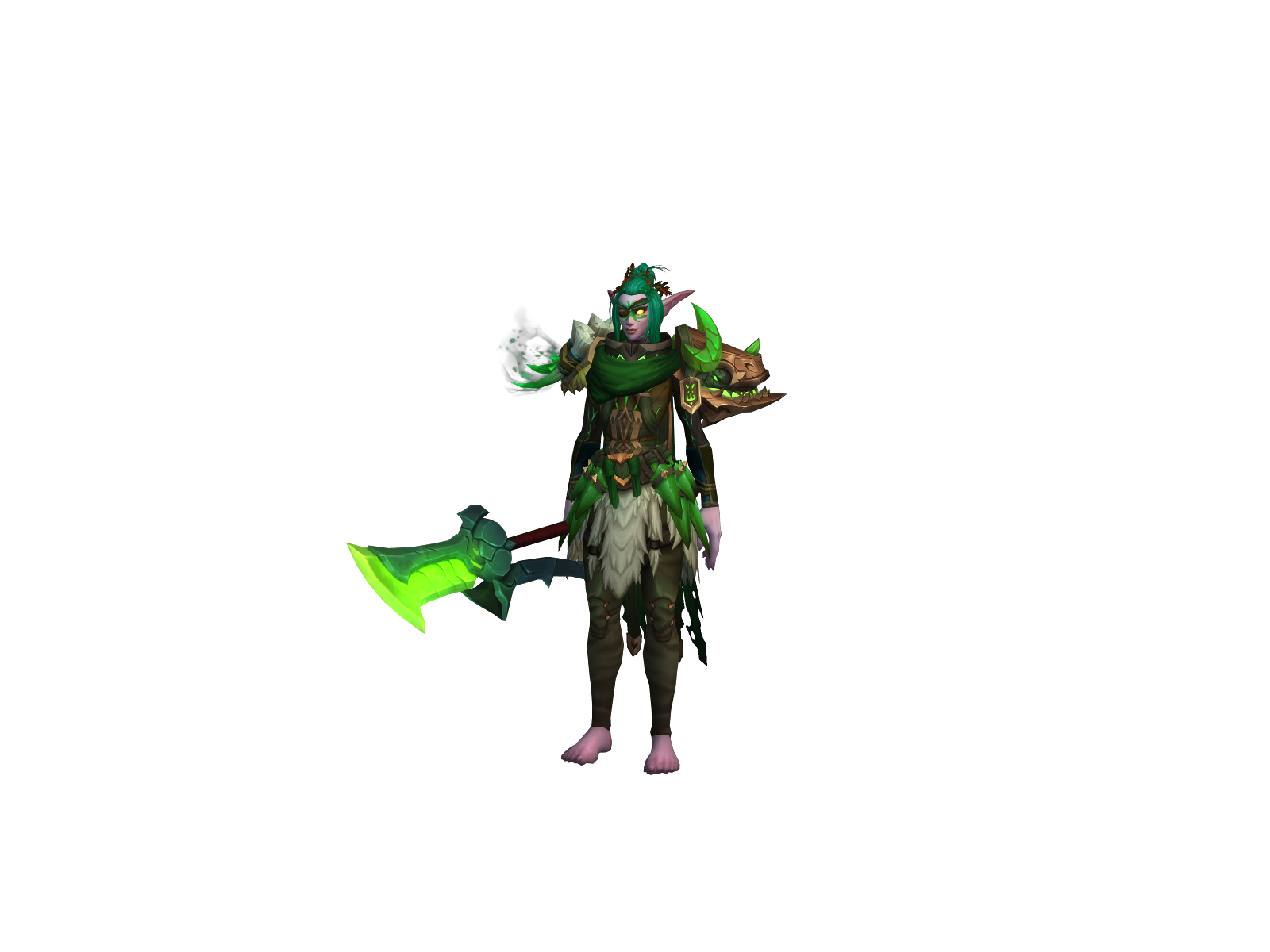 Bællæ 3D character render
