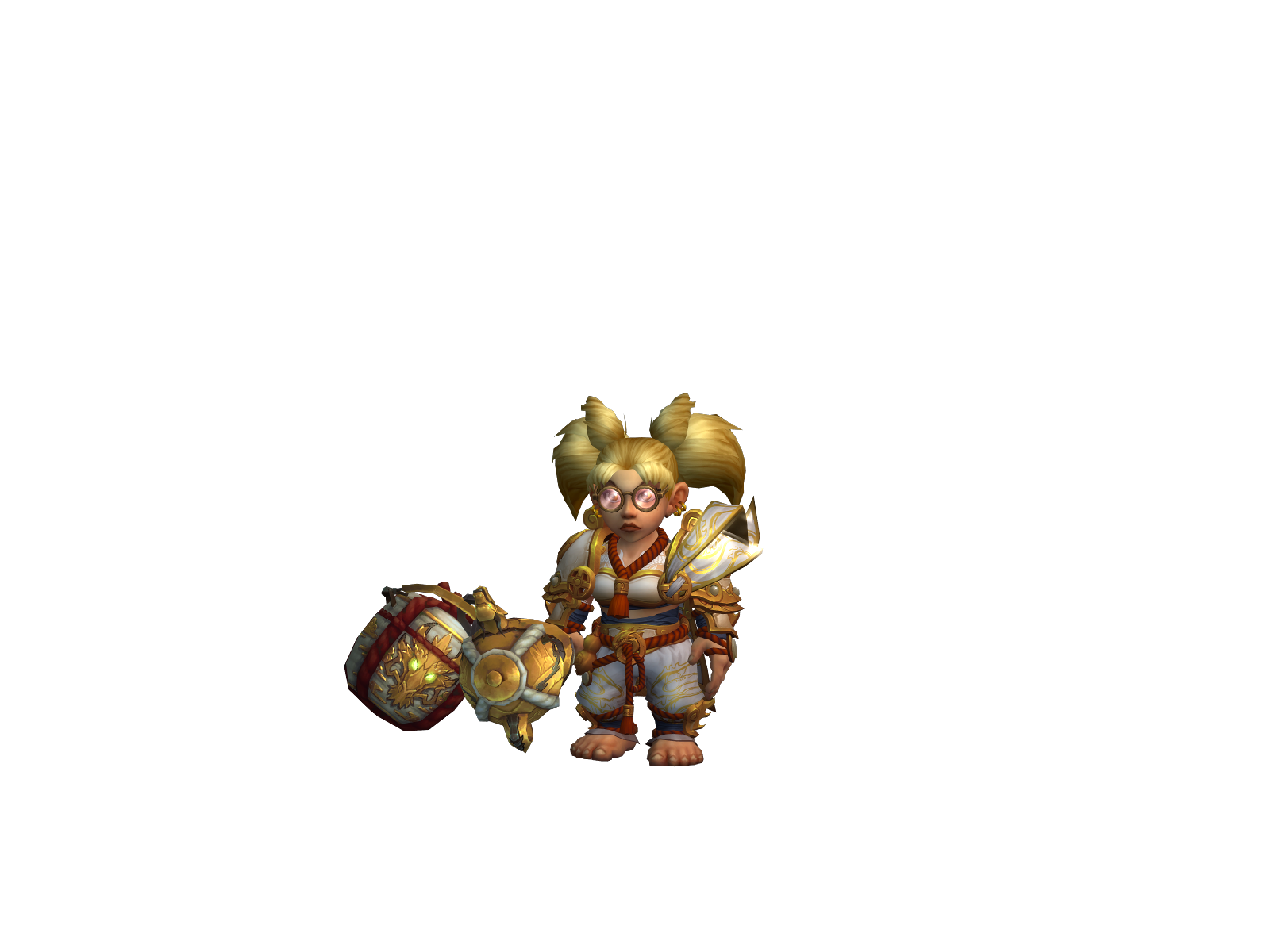 Omoni 3D character render