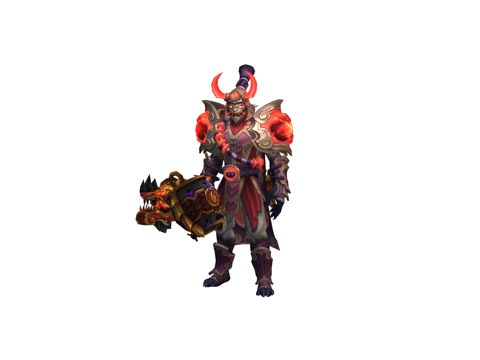 Kangraine 3D character render