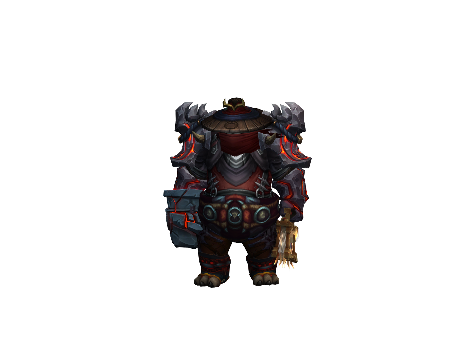Pepeguillo 3D character render