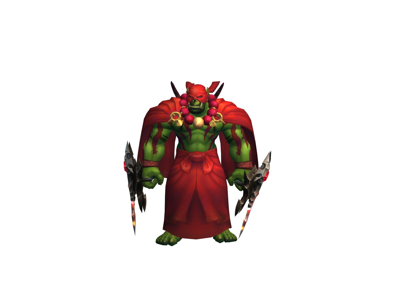 Kaork 3D character render