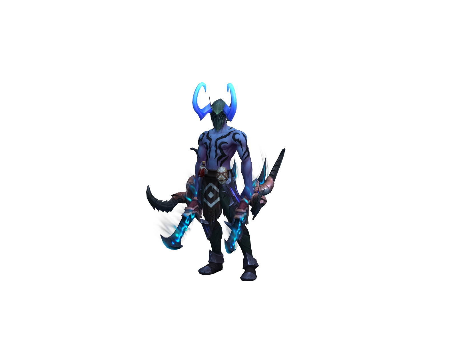 Nyarlathoteb 3D character render