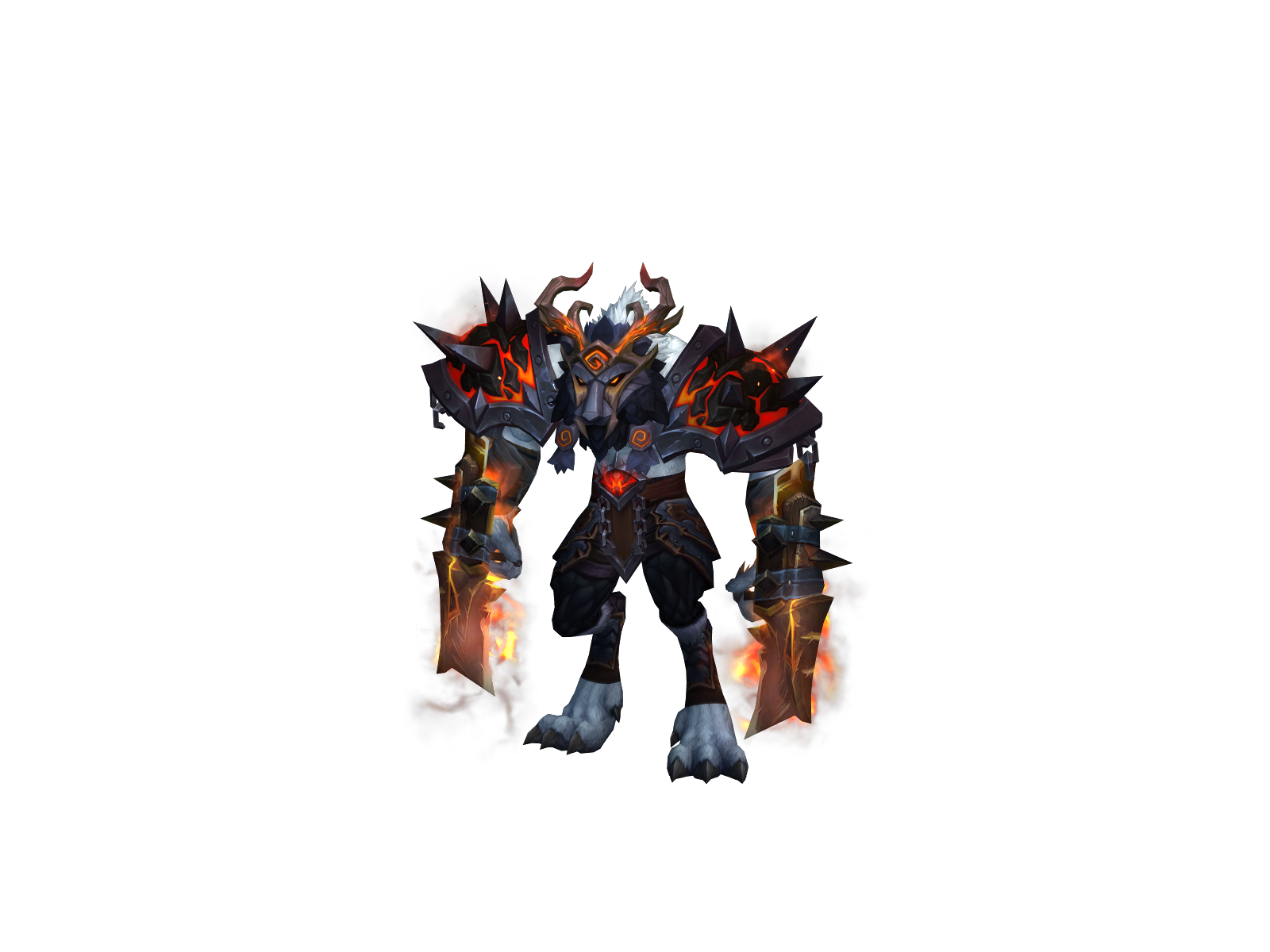 Bregon 3D character render