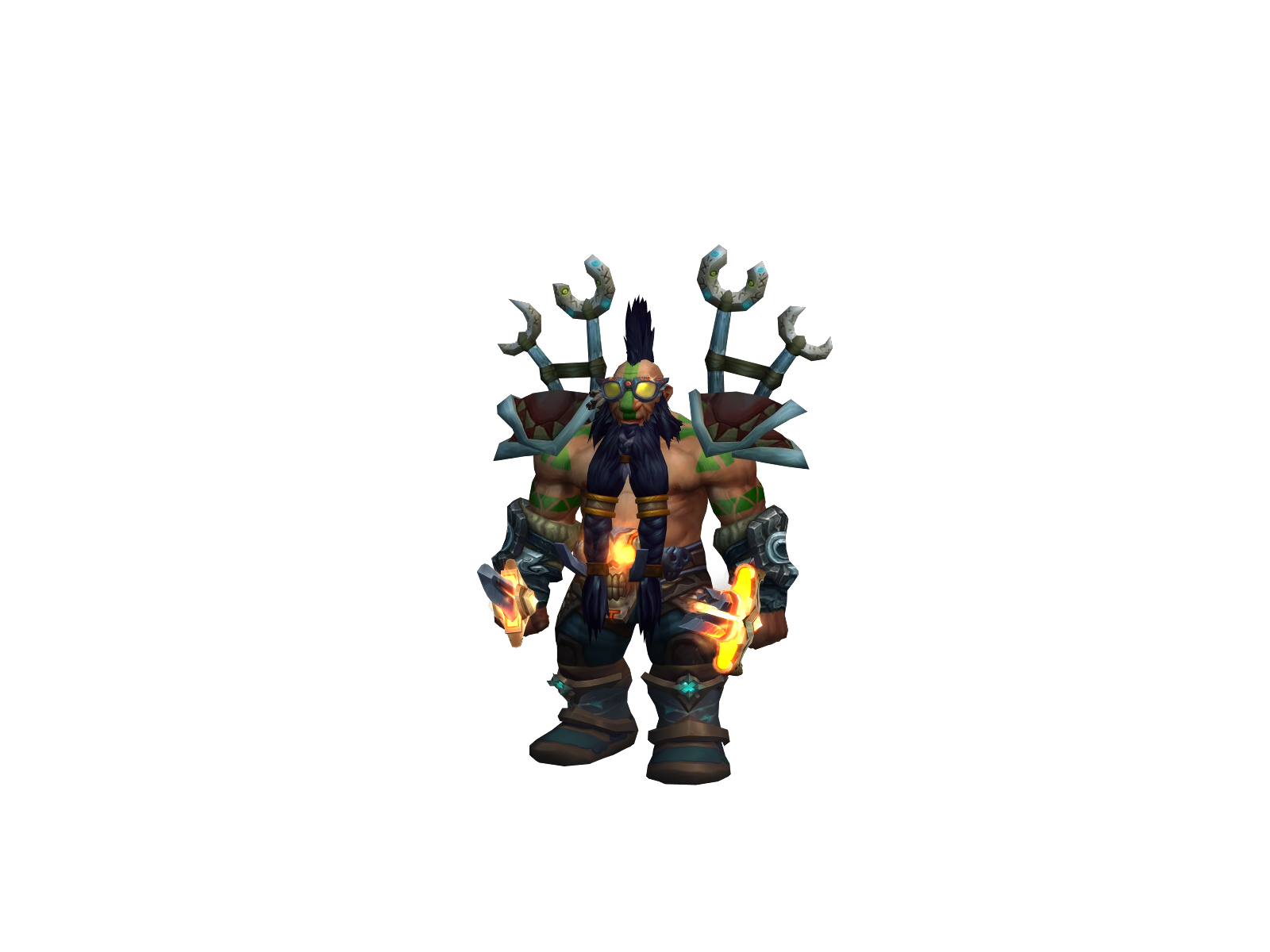 Søgun 3D character render