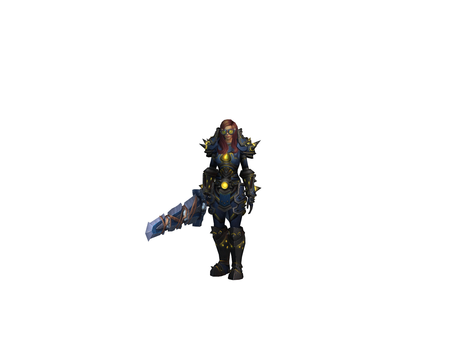 Iunty 3D character render