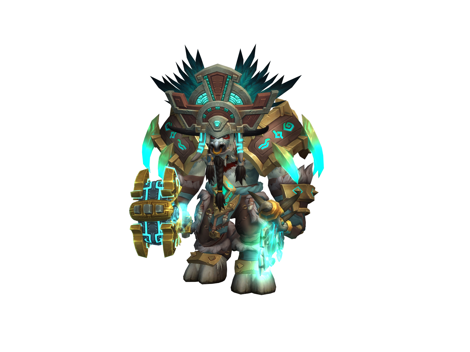Zhakmorger 3D character render