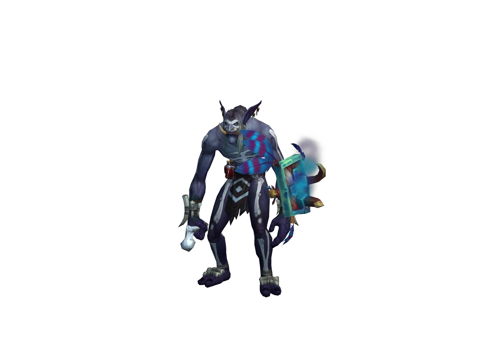 Amarohk 3D character render