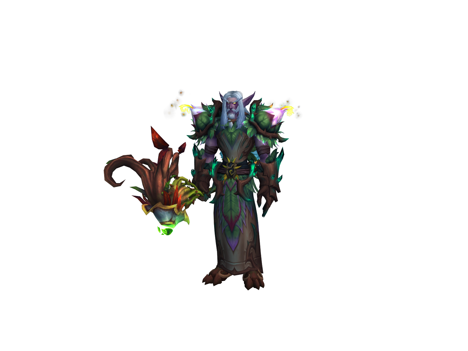 Drenial 3D character render