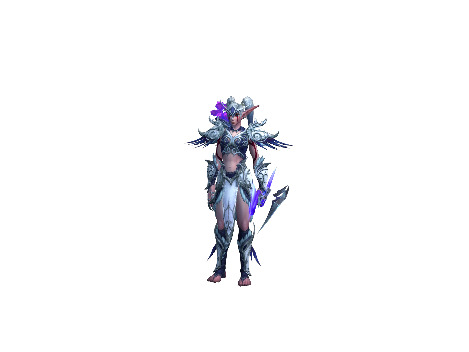 Velanðba 3D character render