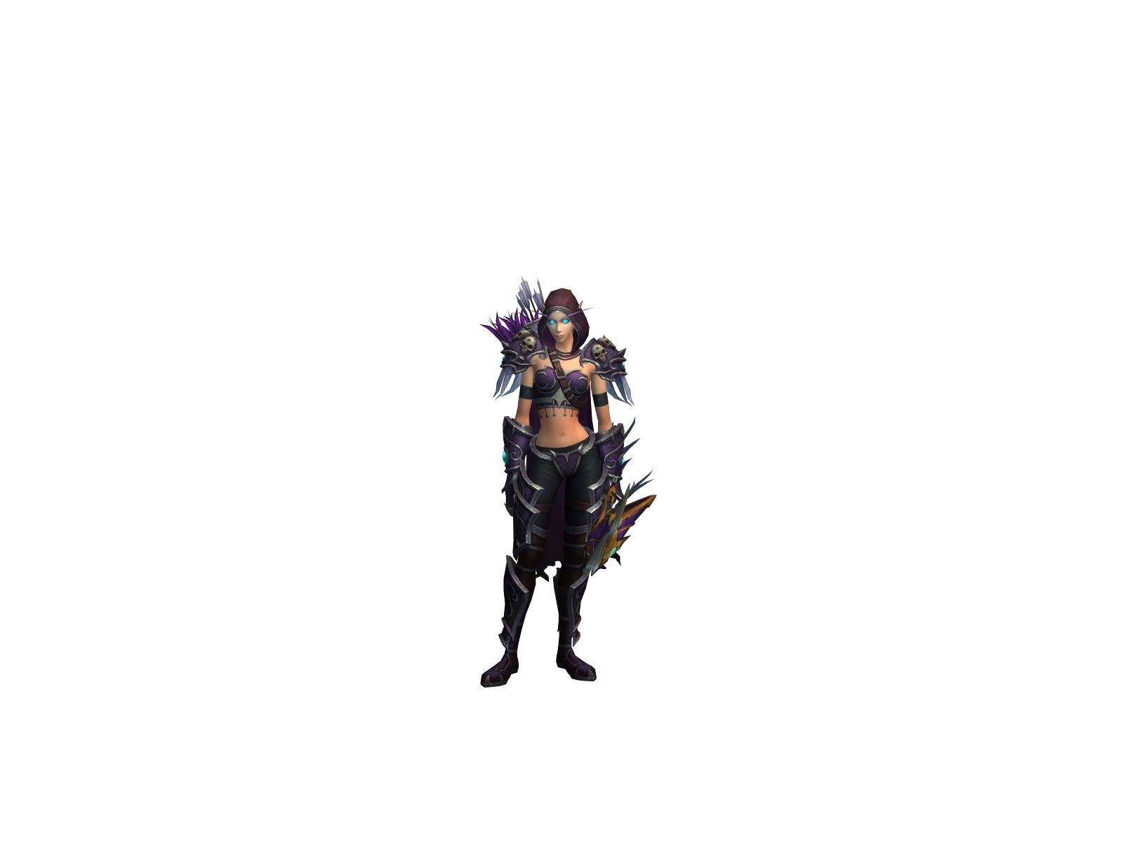Poísön 3D character render