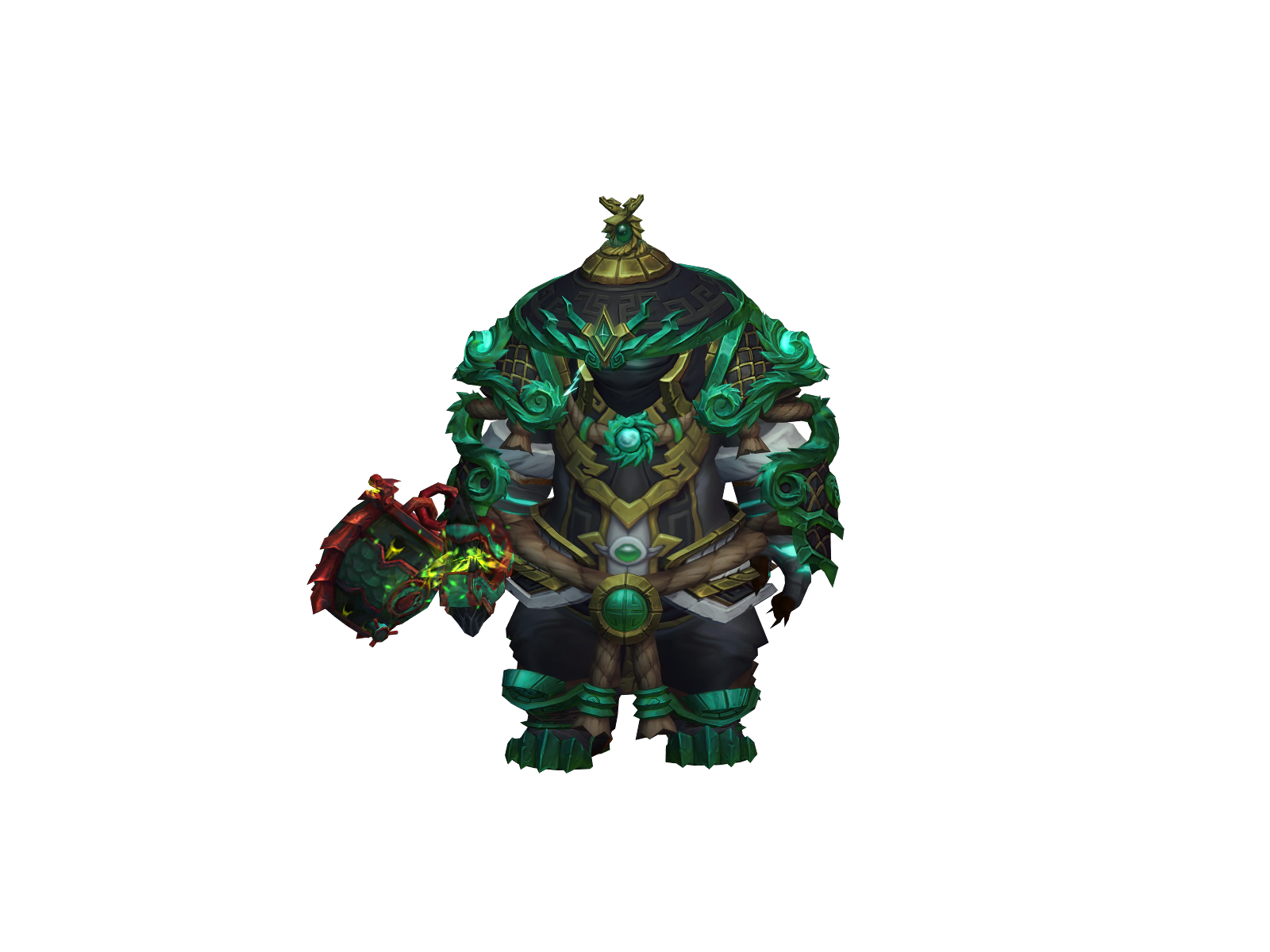 Brewpanda 3D character render