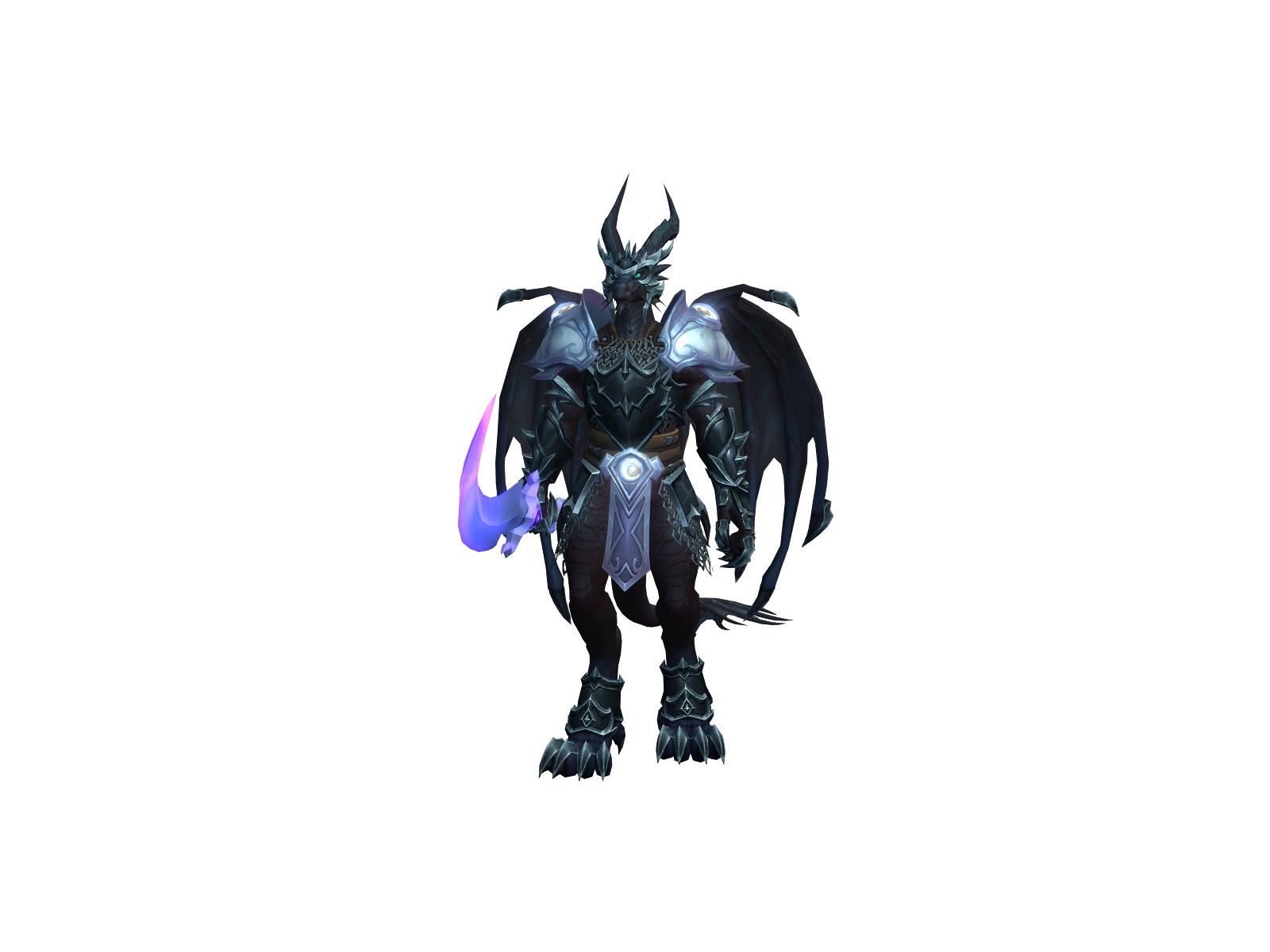 Dracomaut 3D character render