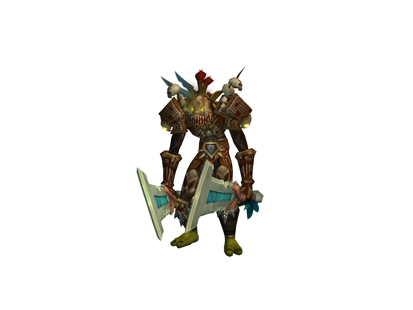 Dementuss 3D character render