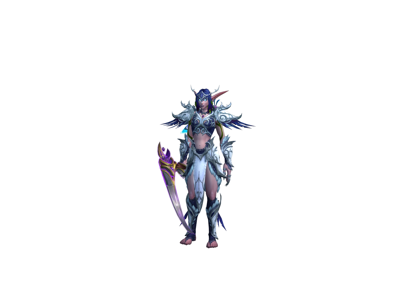 Lunnarae 3D character render
