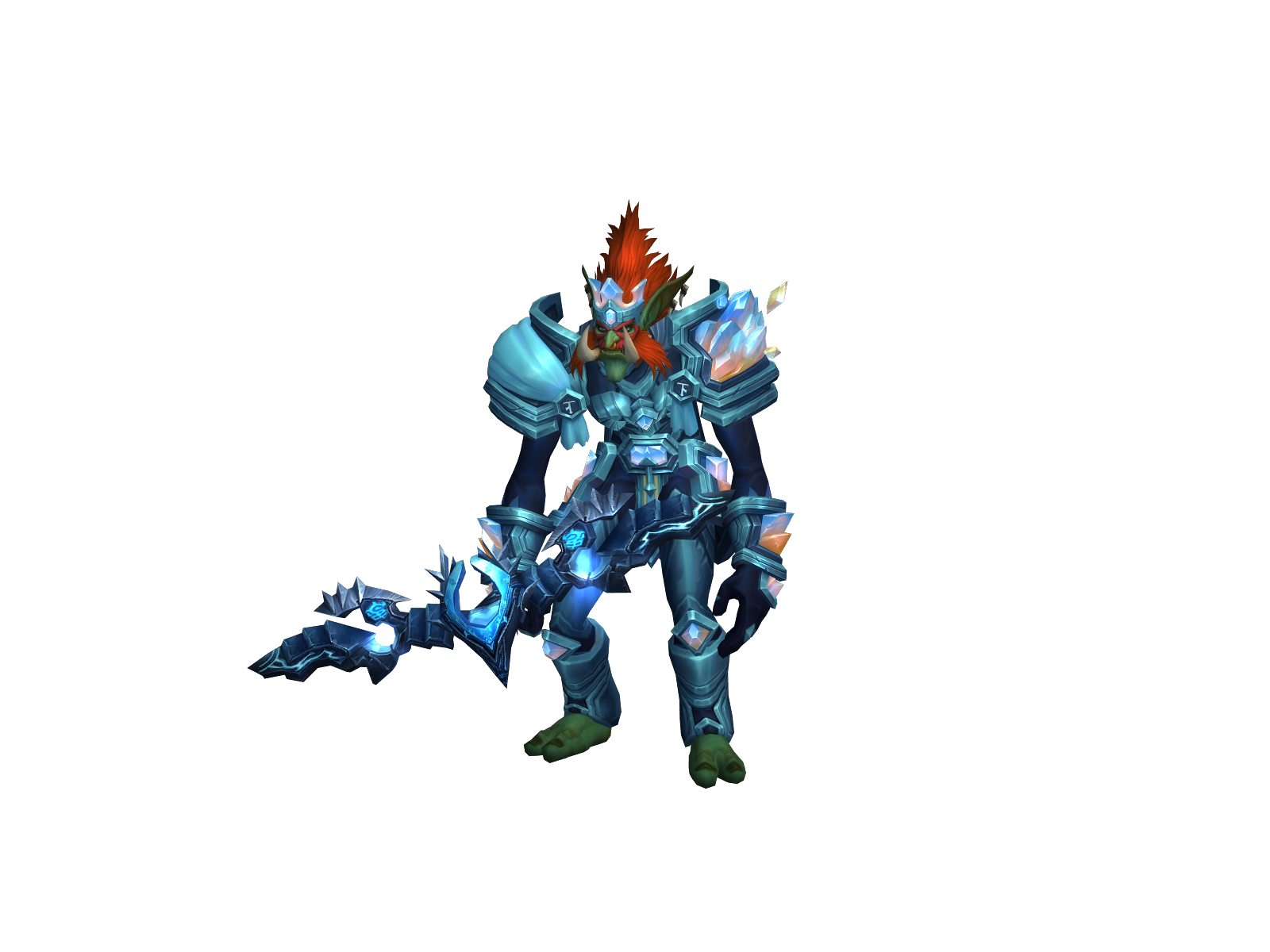 Azucal 3D character render