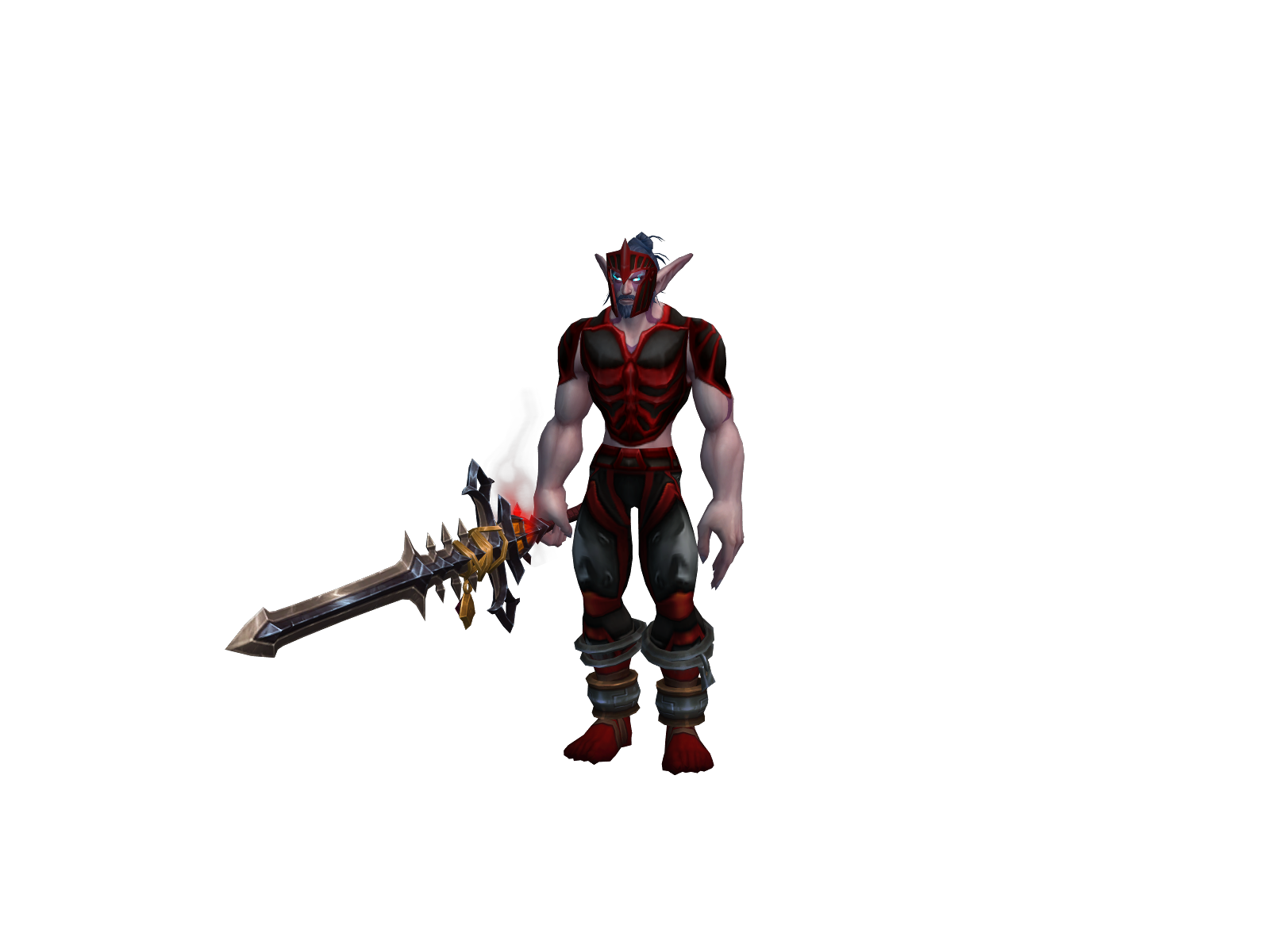 Narcés 3D character render