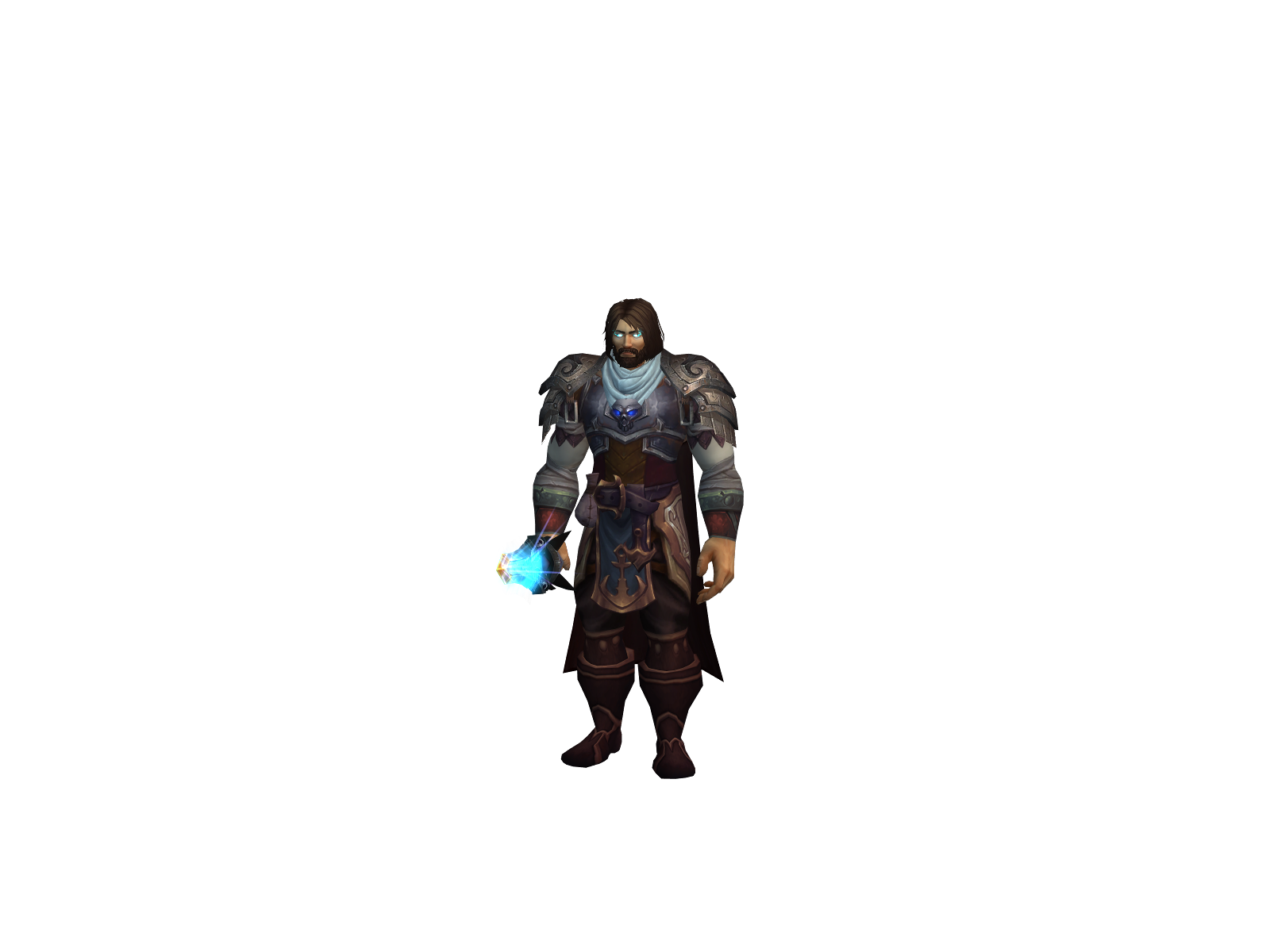 Fich 3D character render