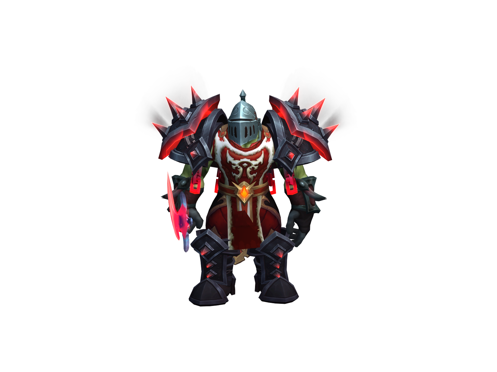 Grandiér 3D character render