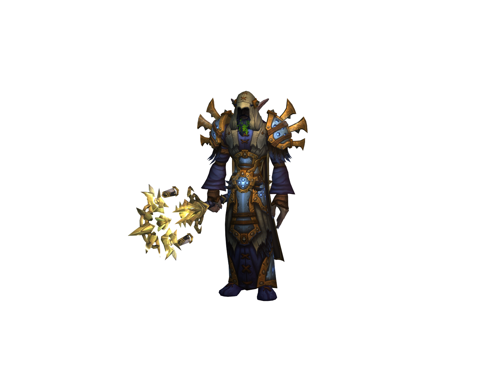 Serven 3D character render