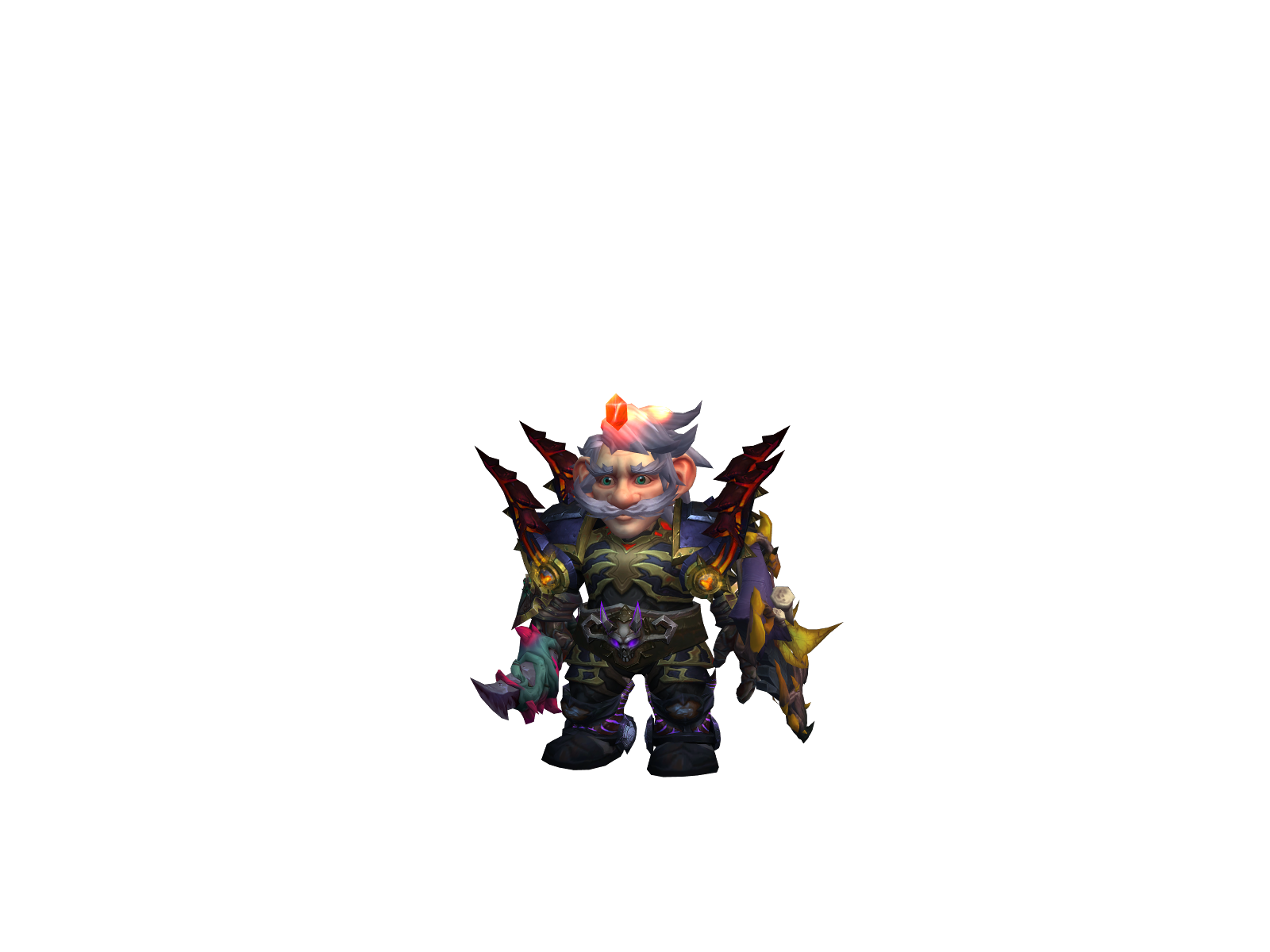 Askanar 3D character render