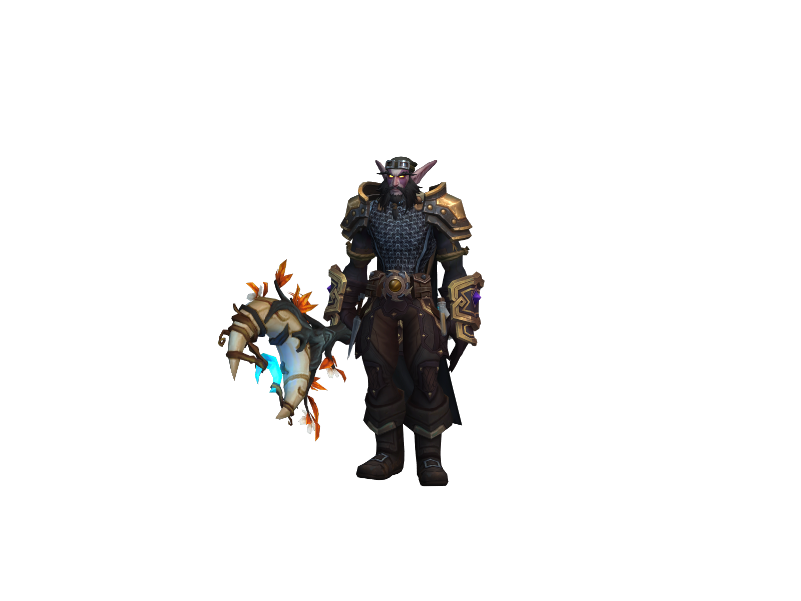 Dorio 3D character render
