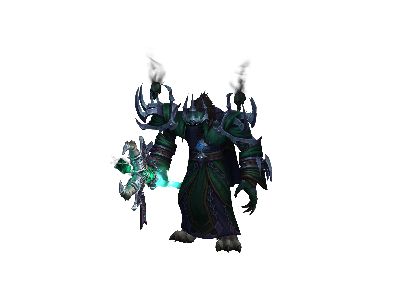 Necrodart 3D character render