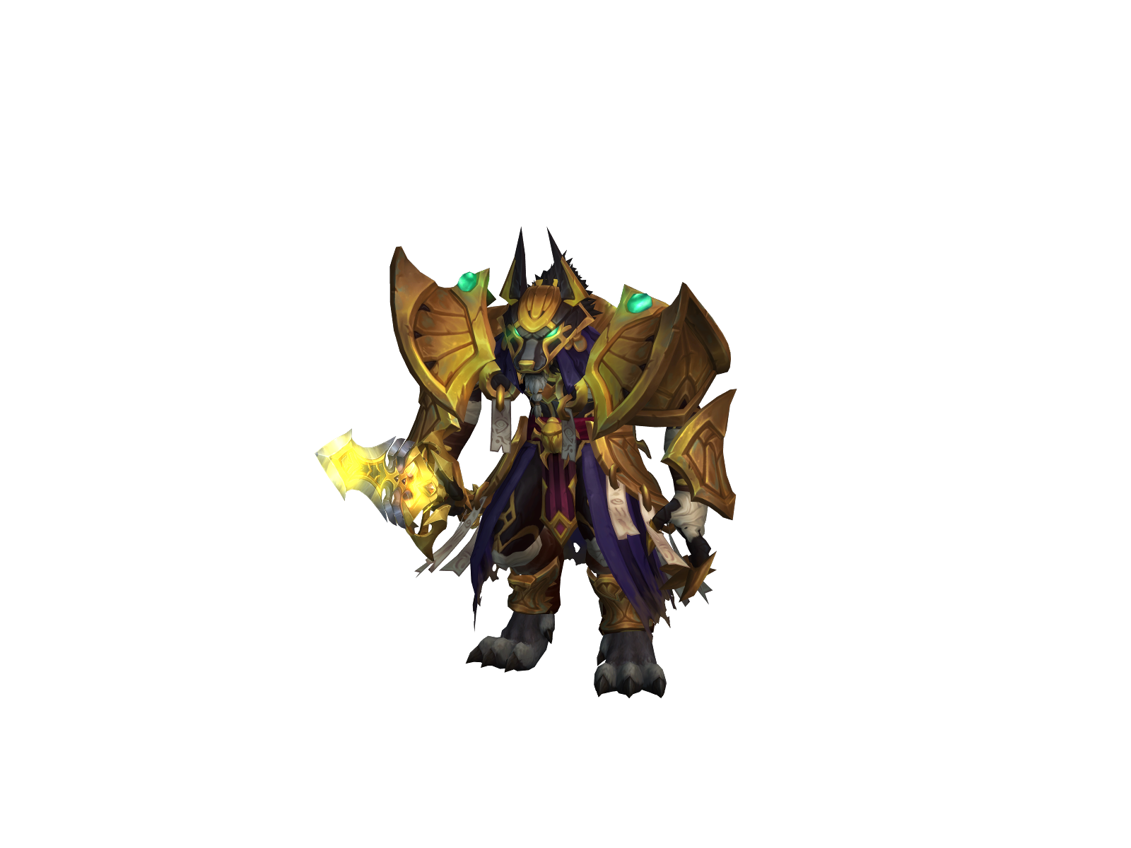 Srhodroks 3D character render