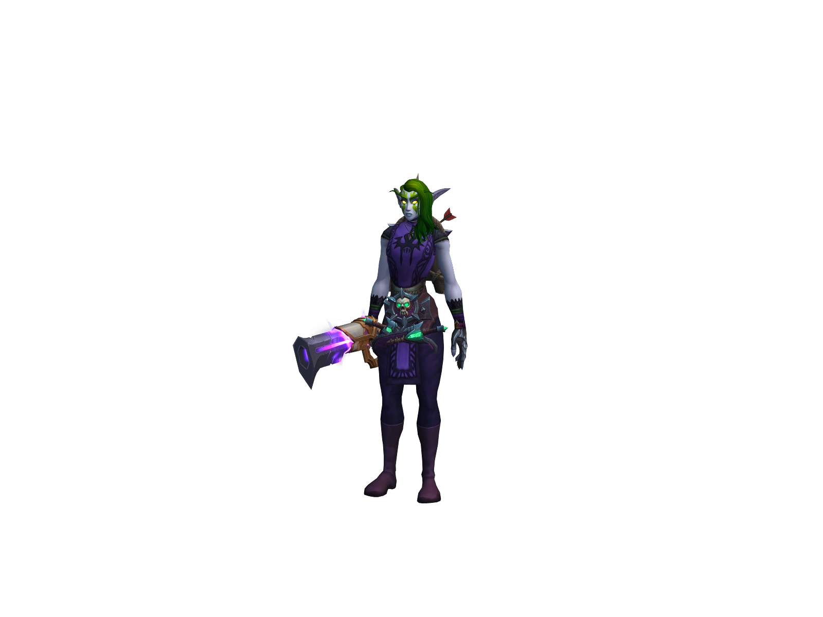Siferra 3D character render