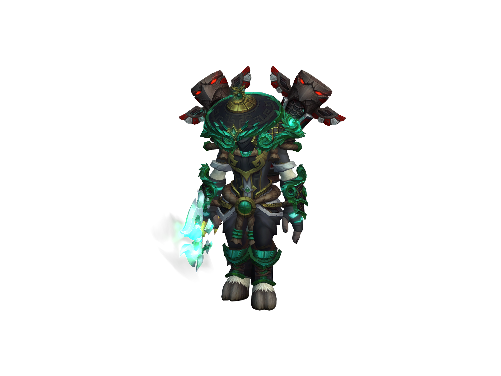 Spartanomexi 3D character render