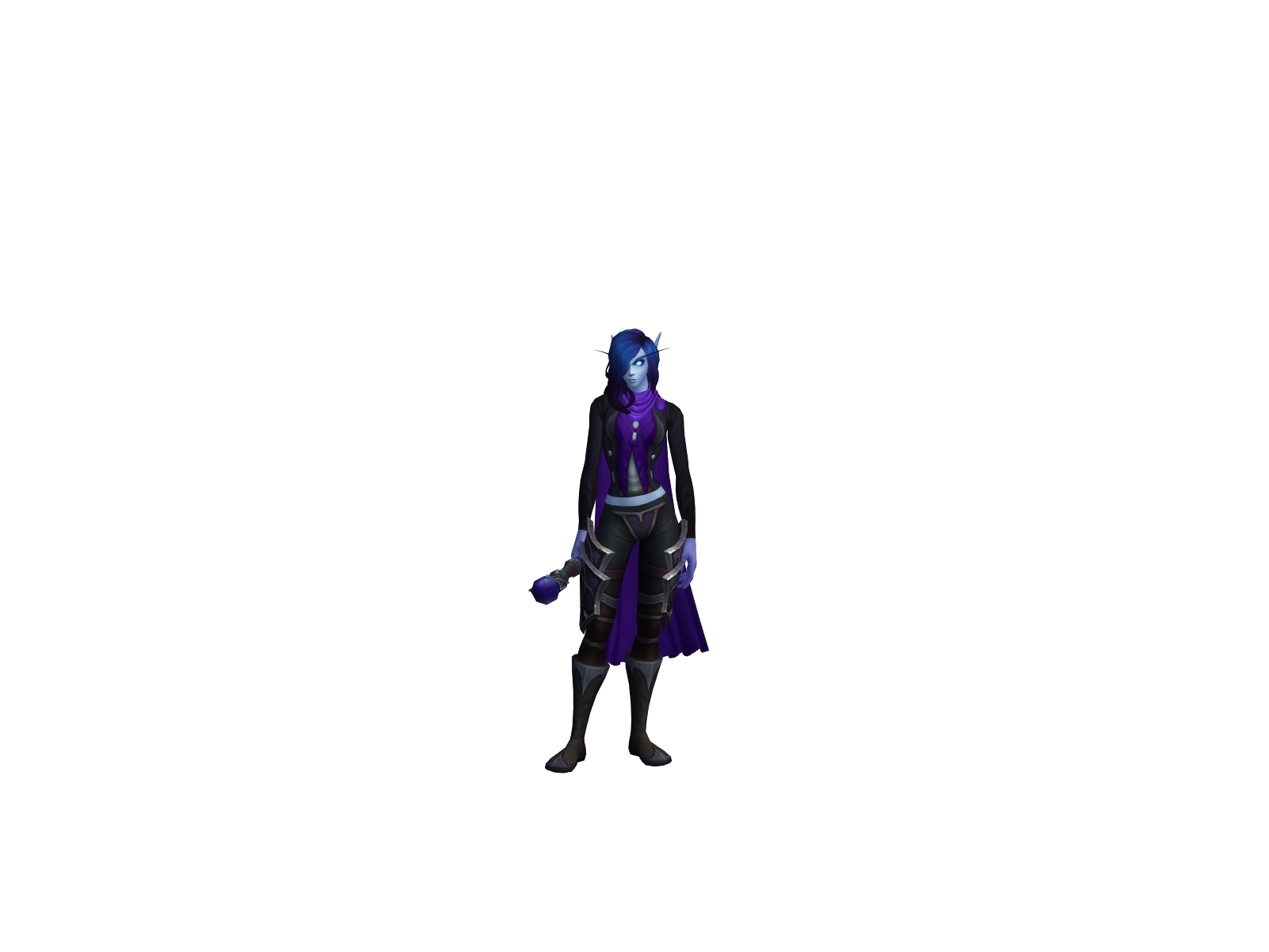Dulcesilla 3D character render