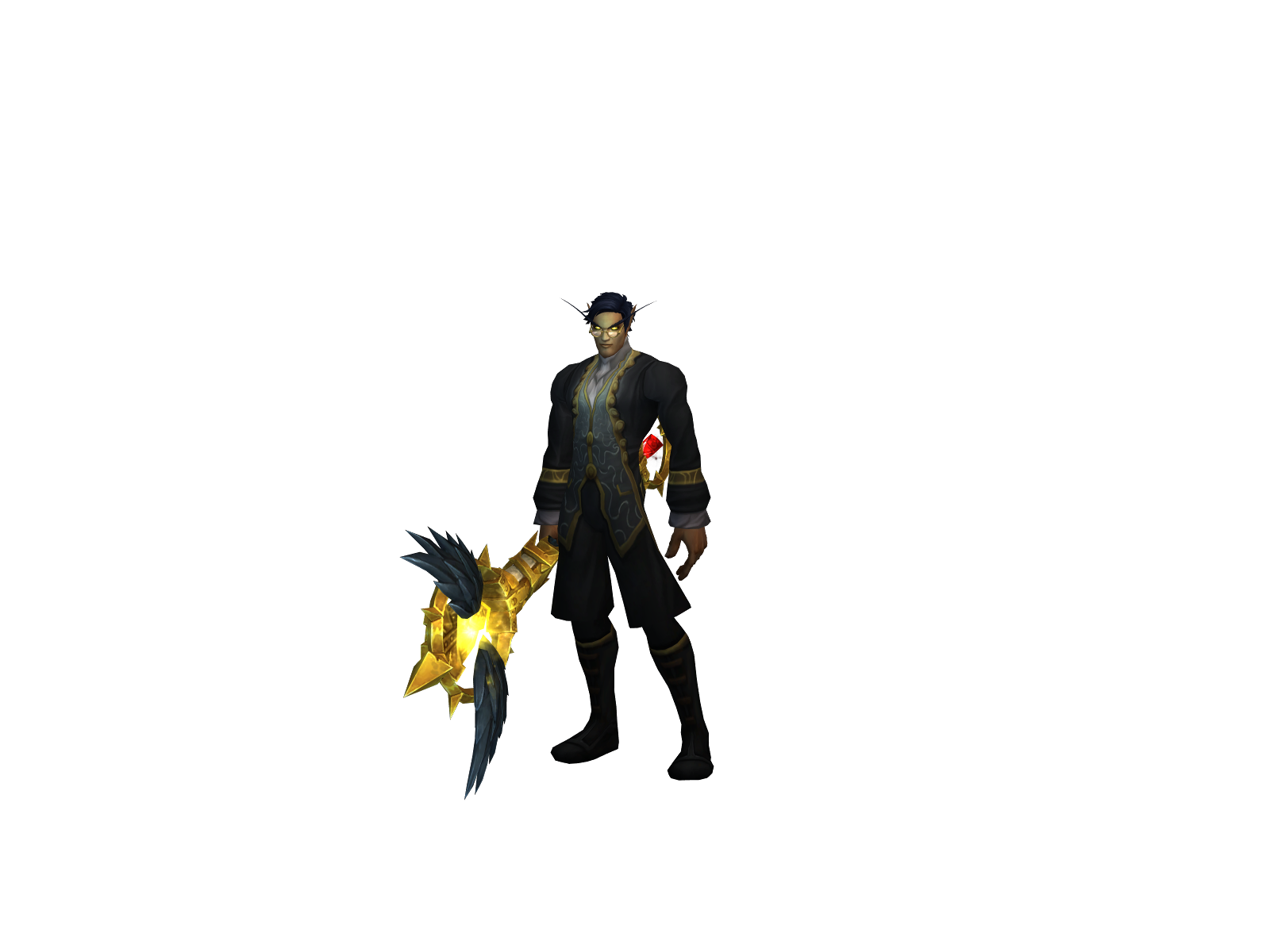 Sacero 3D character render