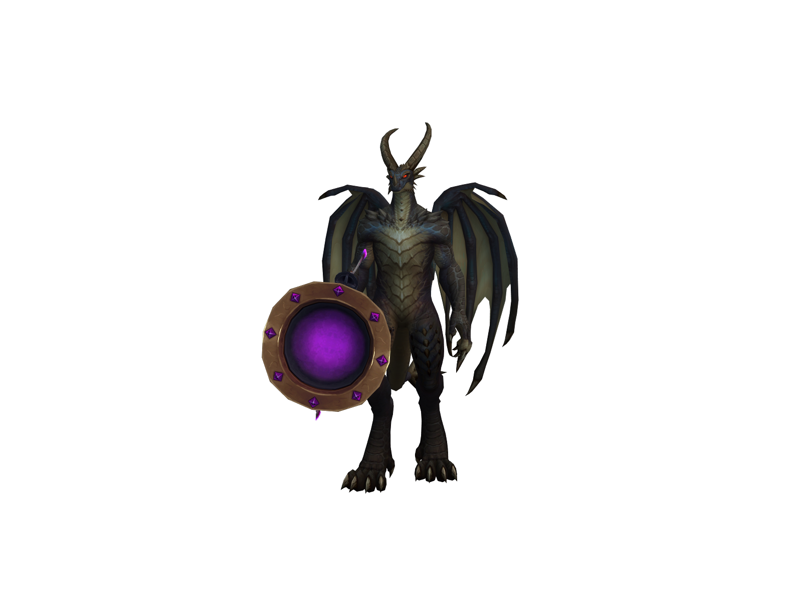 Fergussdraco 3D character render