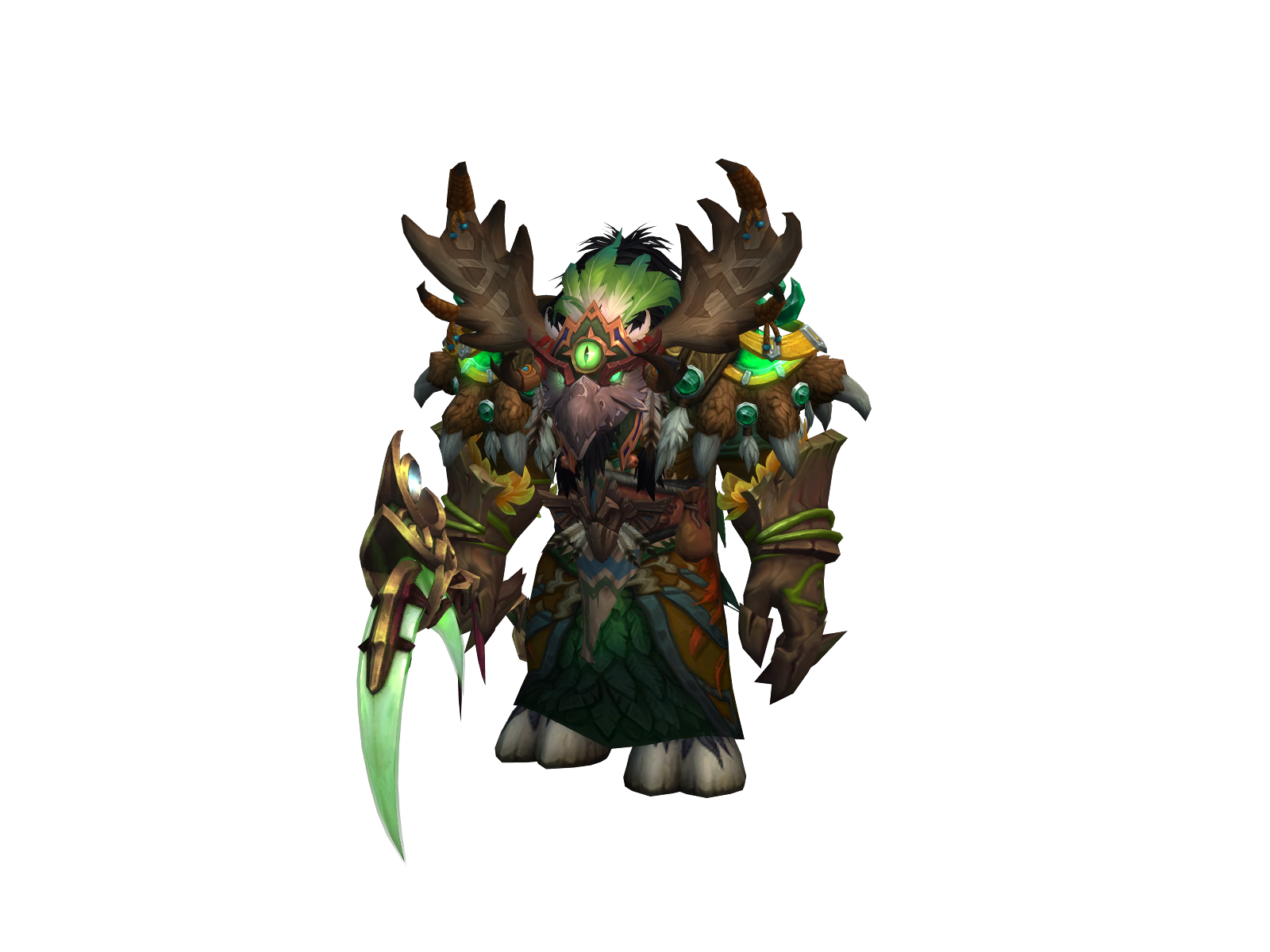 Krosumn 3D character render