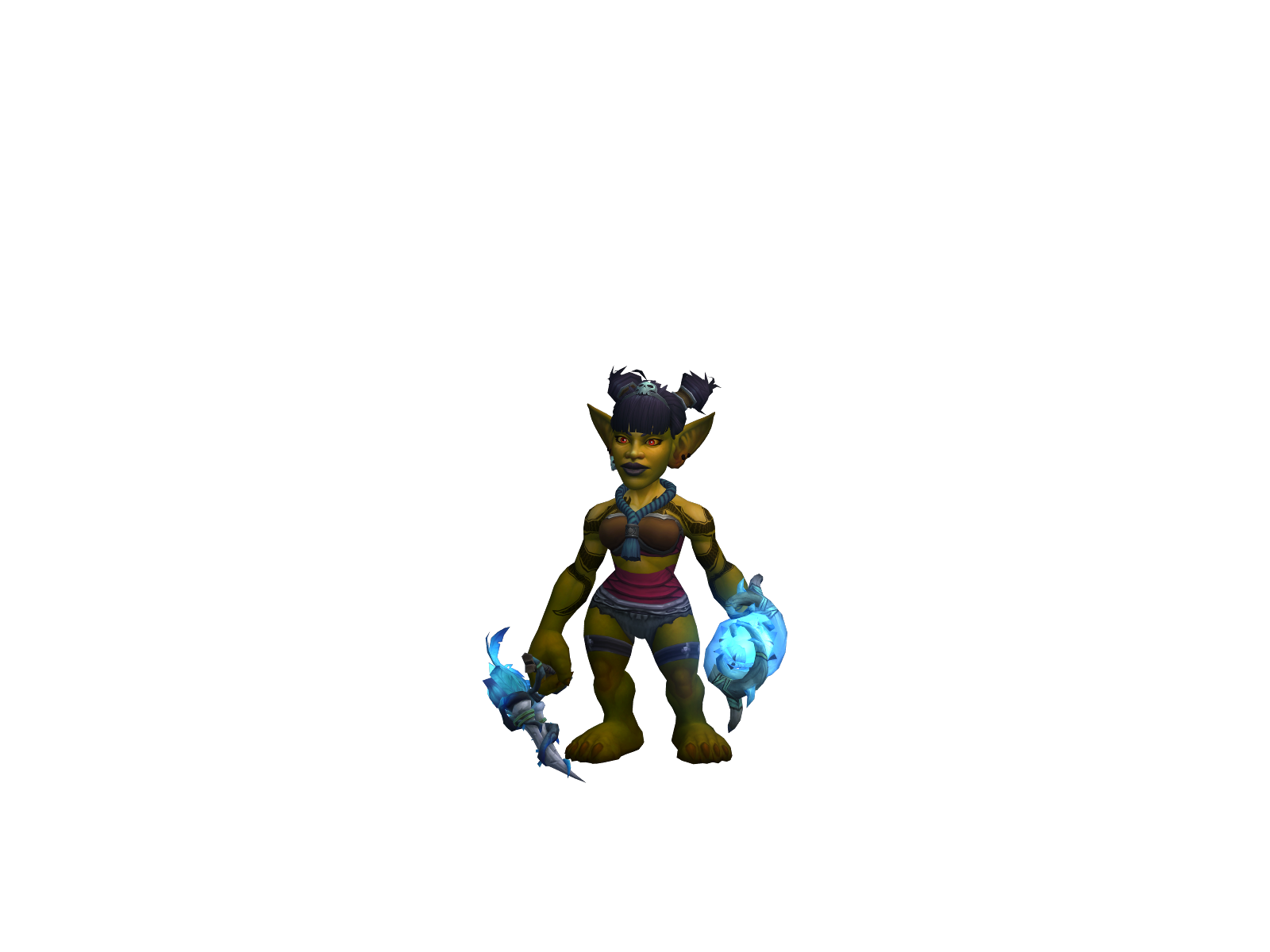 Shajae 3D character render