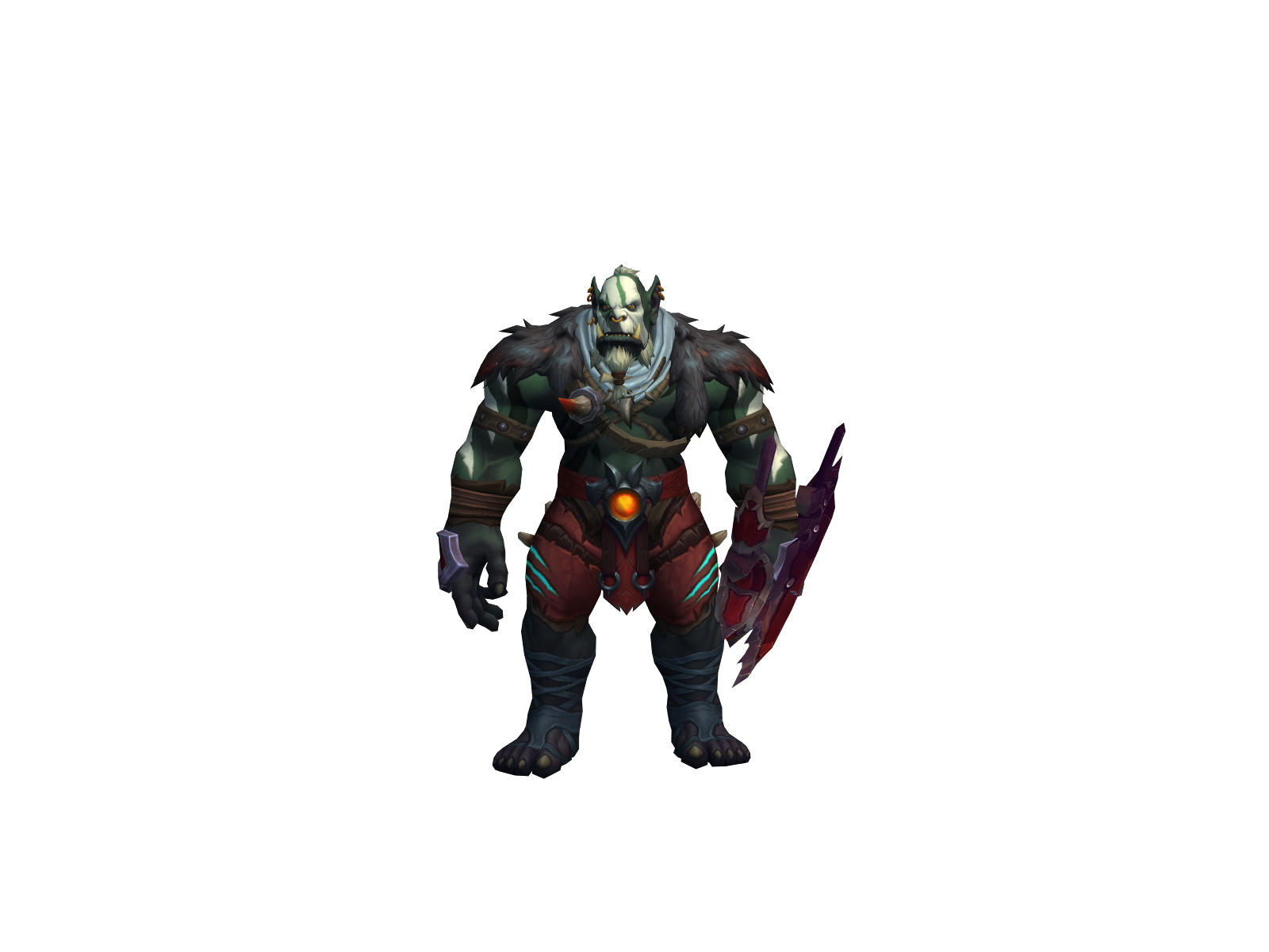 Darksäy 3D character render