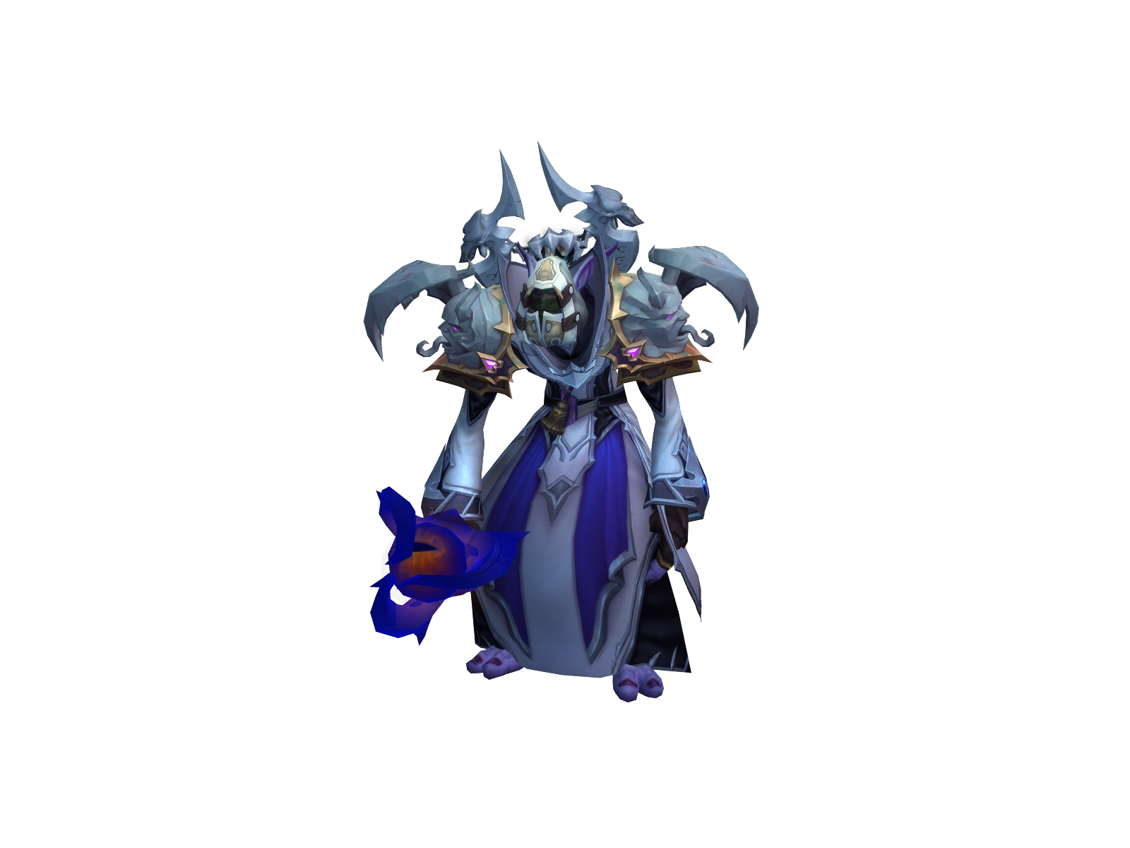 Chatrán 3D character render