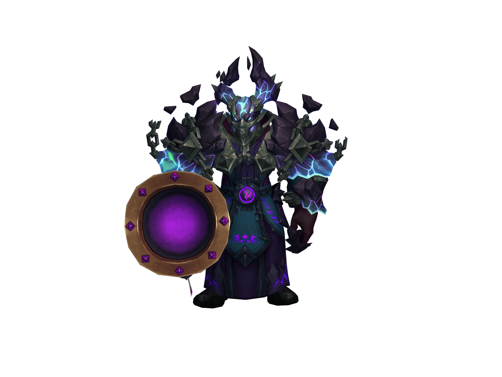 Randilock 3D character render
