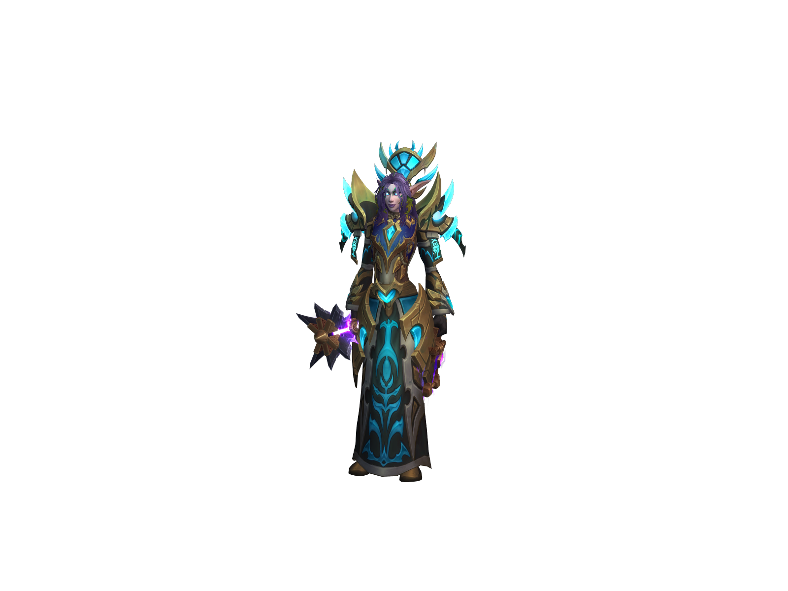Zhaí 3D character render