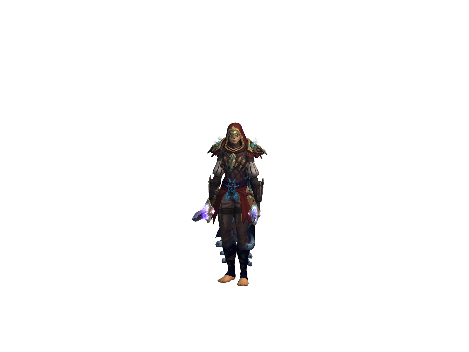Giselinda 3D character render