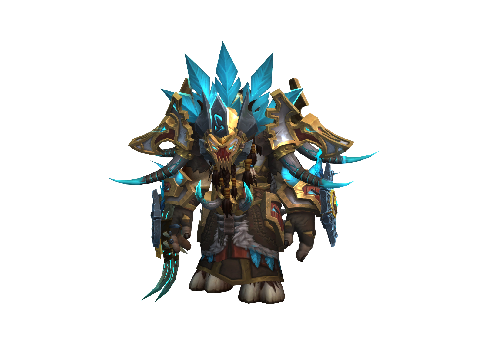 Ashhorn 3D character render