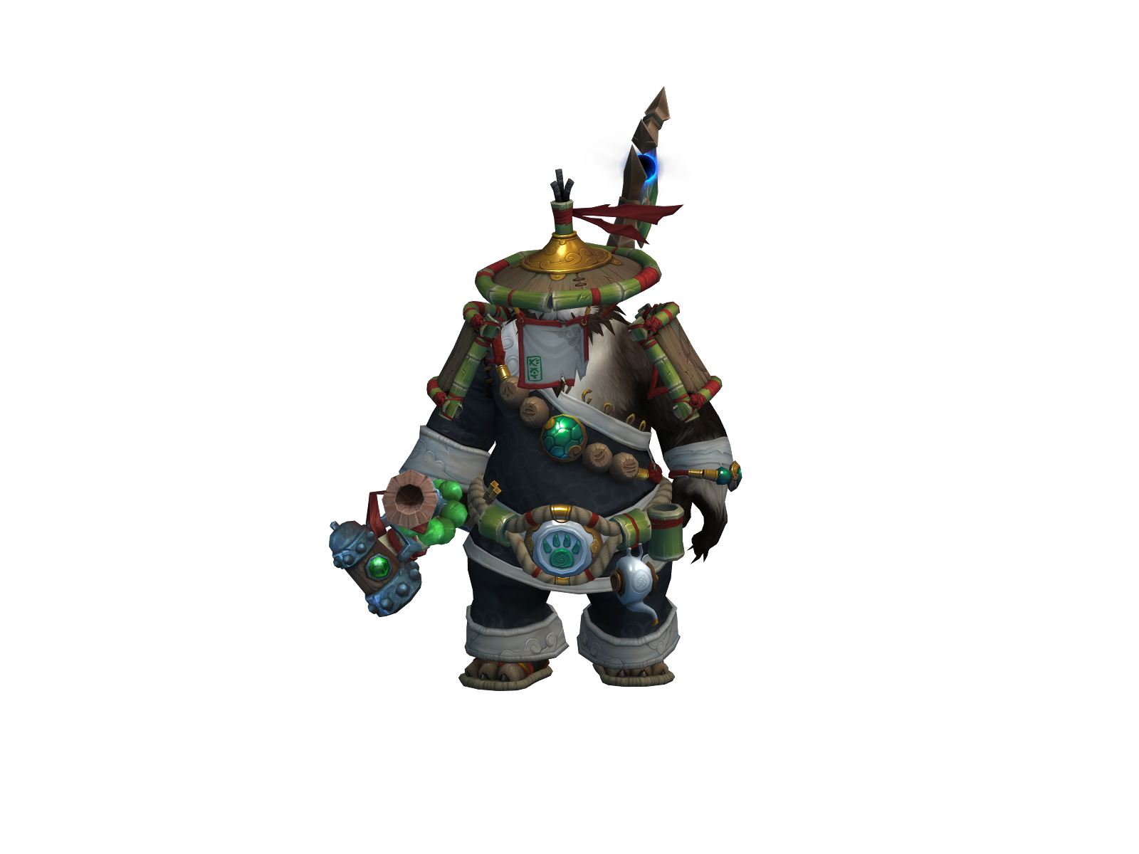 Lomein 3D character render
