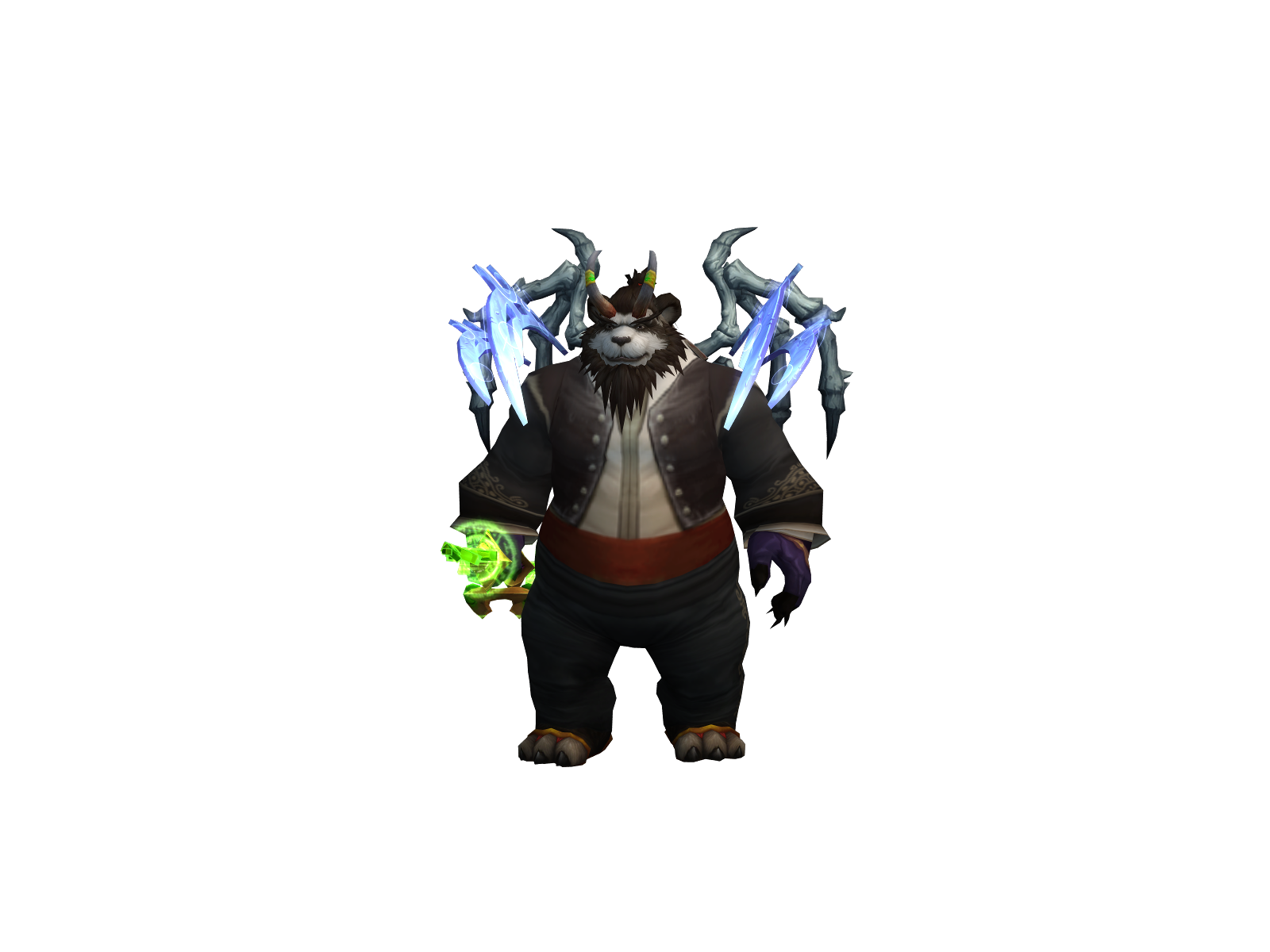 Mbear 3D character render