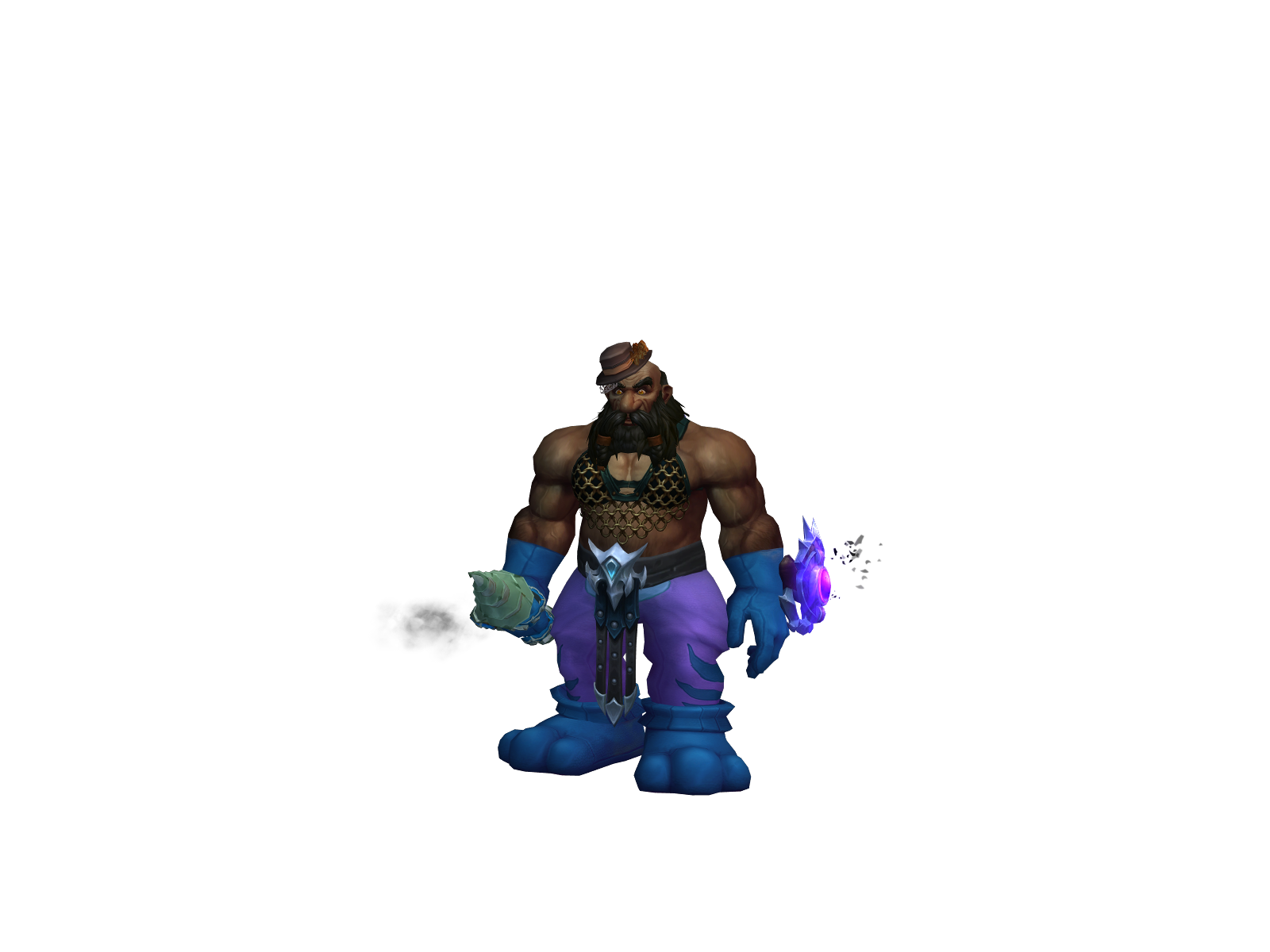 Chevychev 3D character render