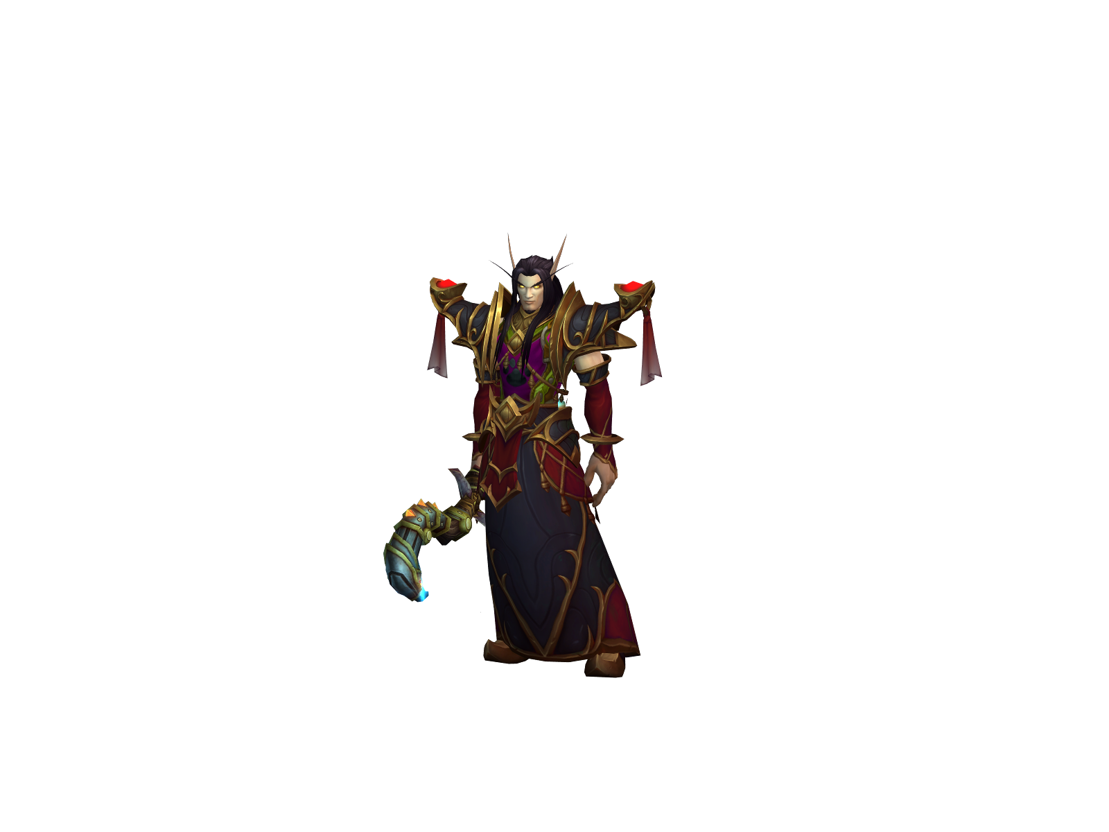 Xephrael 3D character render