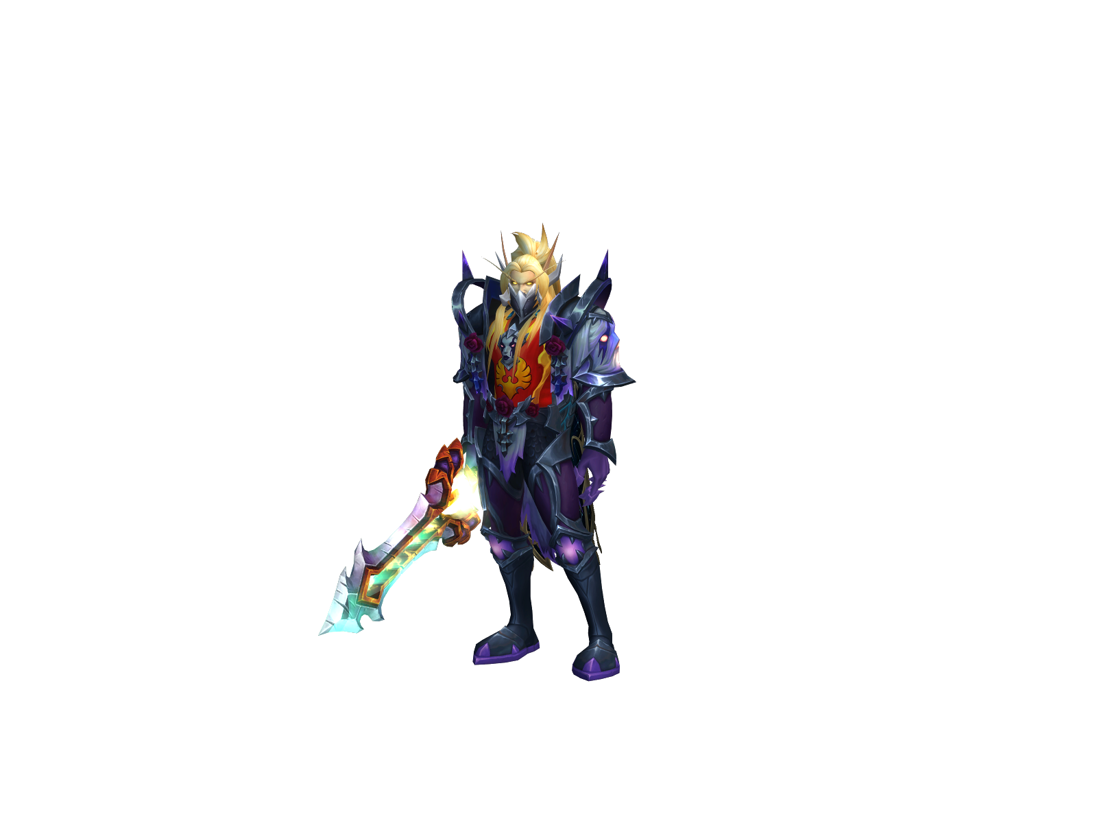 Daryk 3D character render