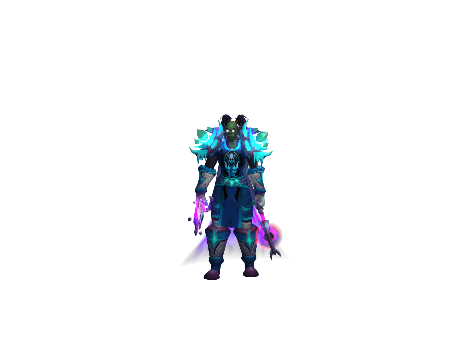 Braa 3D character render