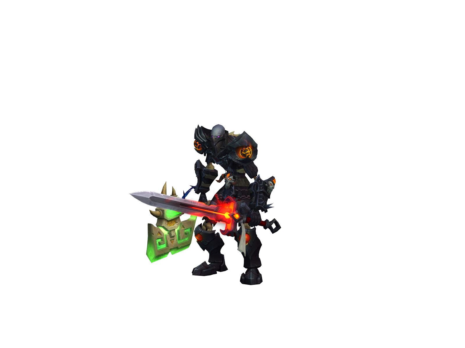 Necromans 3D character render