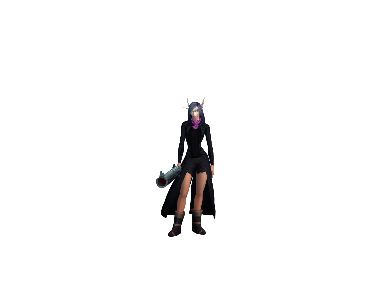 Tofus 3D character render