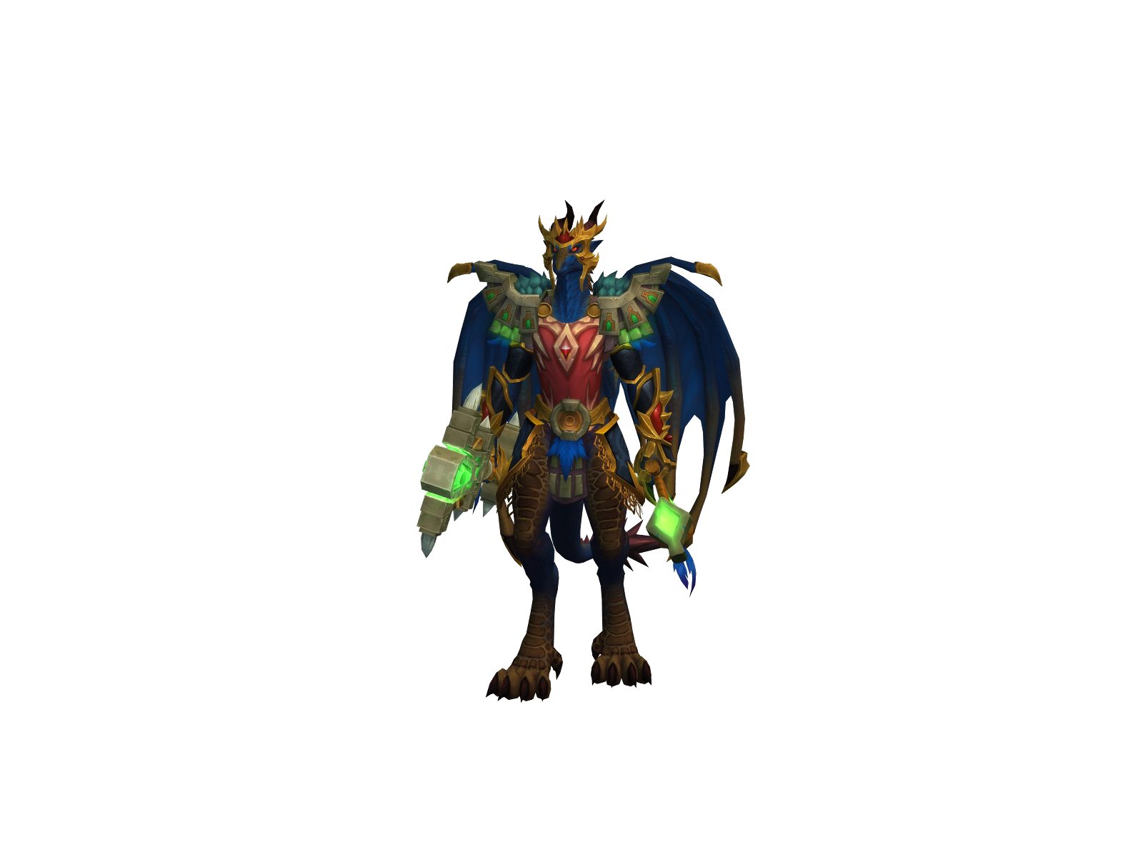Baleriont 3D character render
