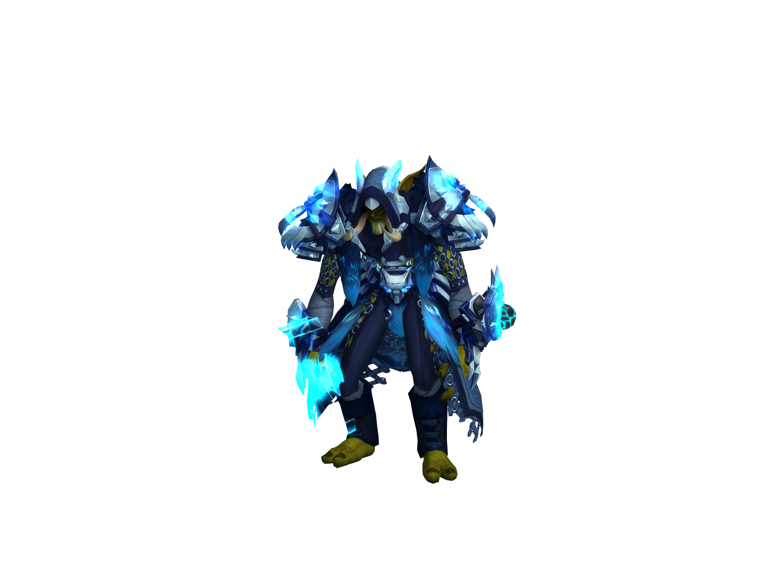 Izzajin 3D character render